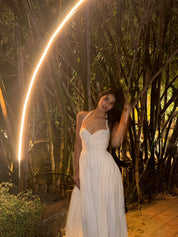 ISABELLA MAXI DRESS WHITE