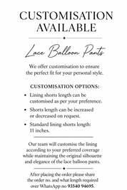 RAVEN BALLOON PANTS