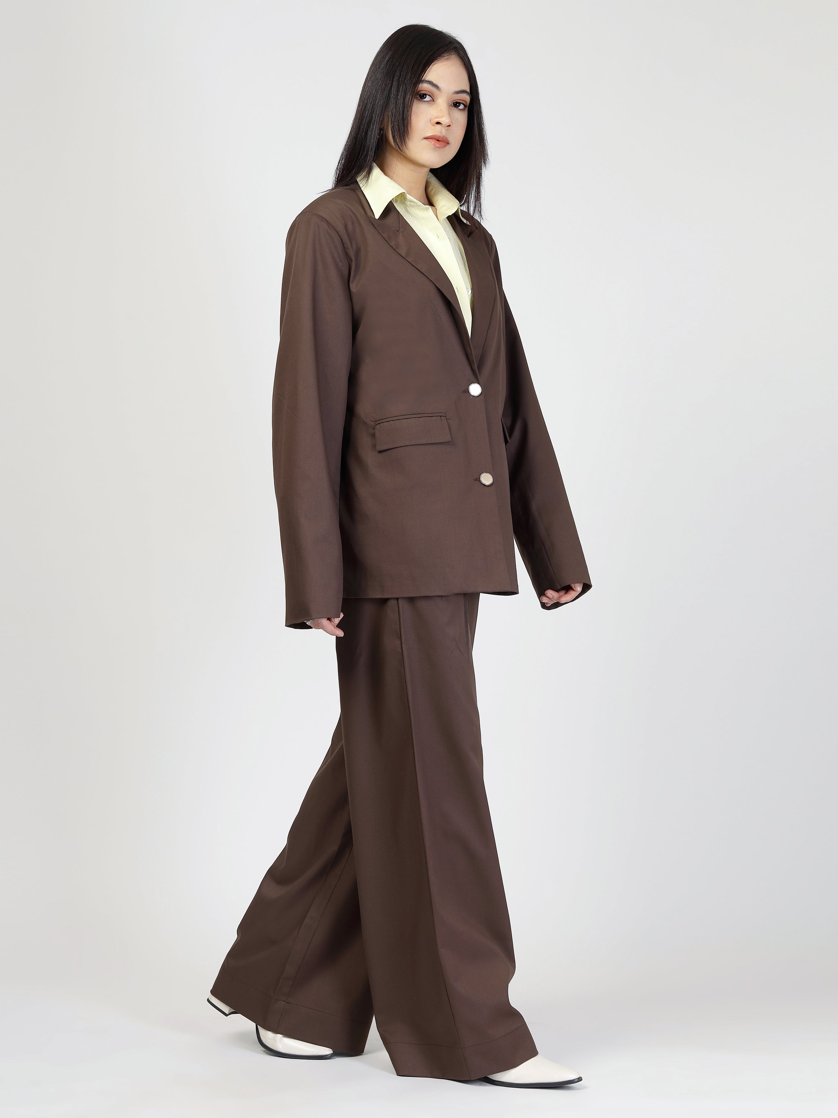 ELENDRA OVERSIZED BLAZER SET