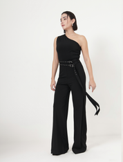 ECLIPSE ONE SHOULDER JUMPSUIT