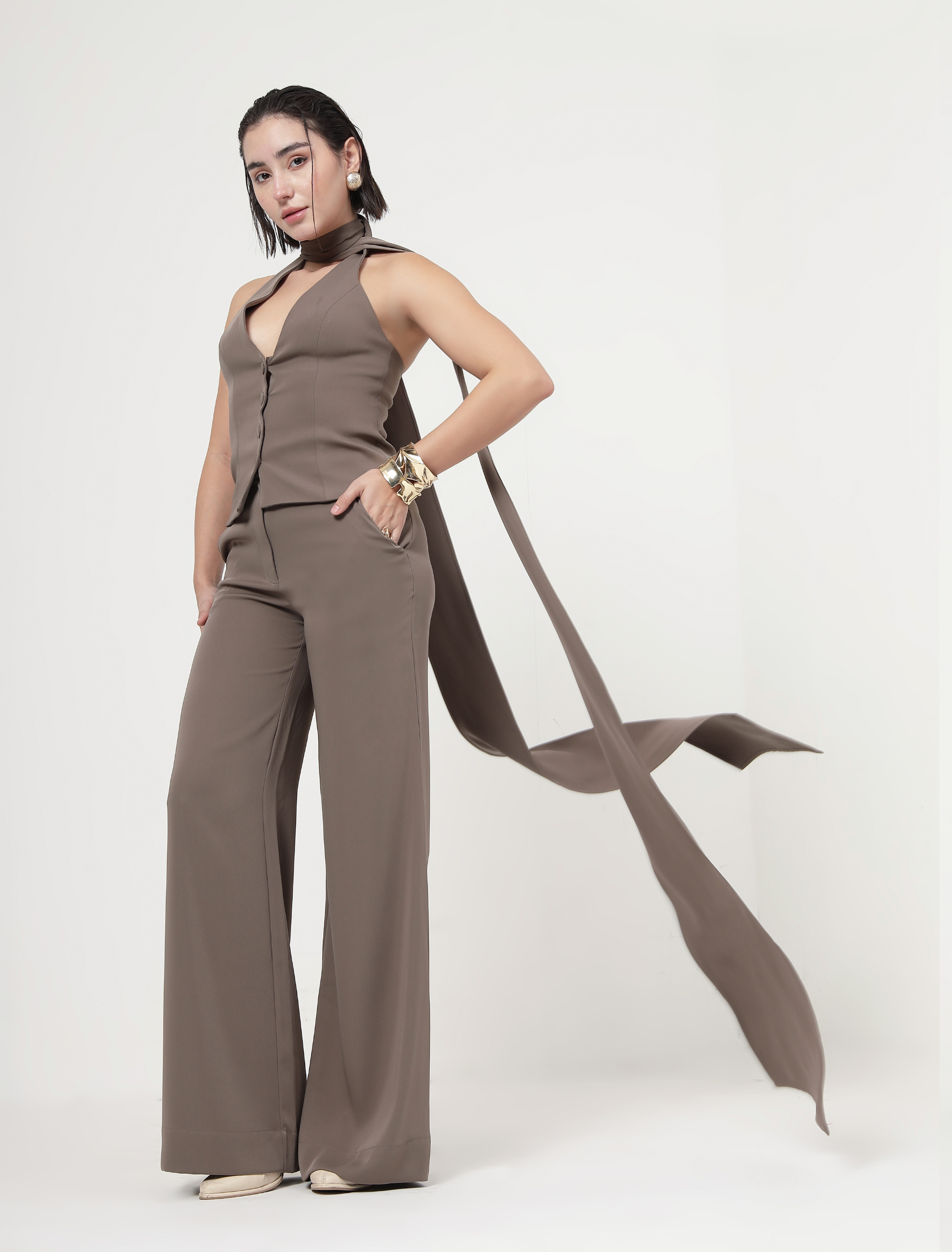 serena design crew jumpsuit