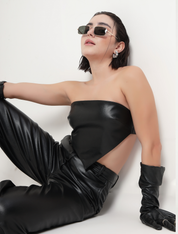 ASTRA LEATHER BUSTIER