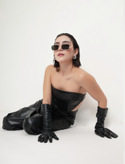 ASTRA LEATHER BUSTIER