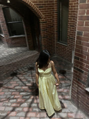 ISABELLA MAXI DRESS- Butter yellow