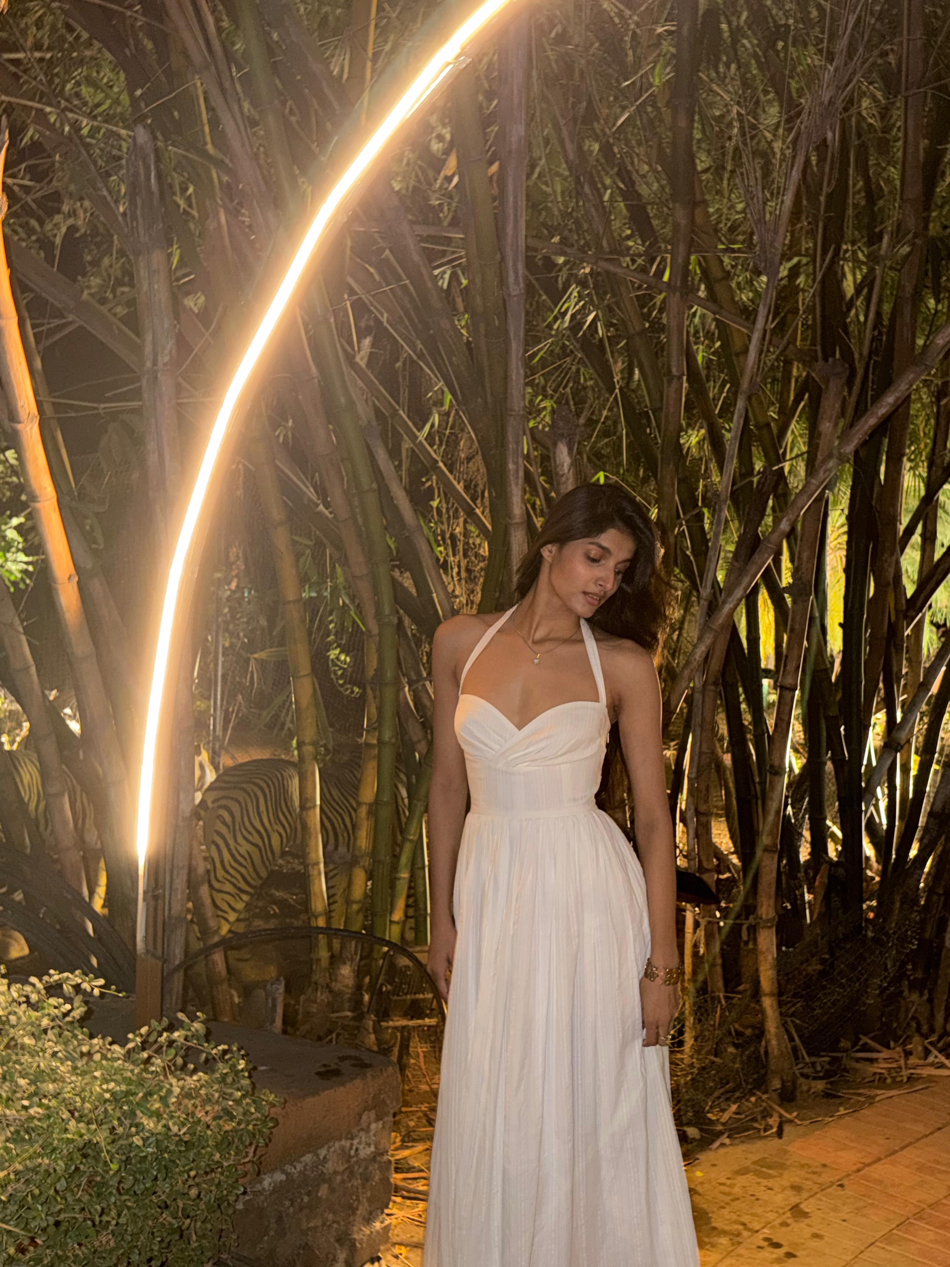 ISABELLA MAXI DRESS WHITE
