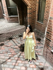 ISABELLA MAXI DRESS- Butter yellow