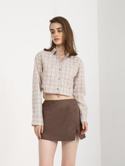 ELENA CROP SHIRT