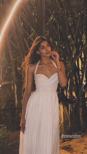 ISABELLA MAXI DRESS WHITE