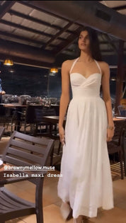 ISABELLA MAXI DRESS WHITE